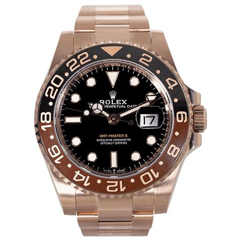 rolex gmt-master ii 126715chnr|rolex gmt rose gold.